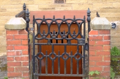 Gateway to Church Cellar Steps