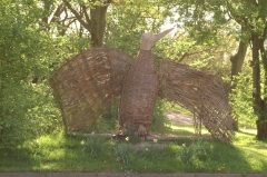 Wicker Bird at Stannah